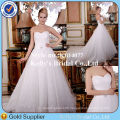 Sweetheart Neckline Strapless A-line Appliqued Lace Hem Sexy Wedding Dresses Sydney